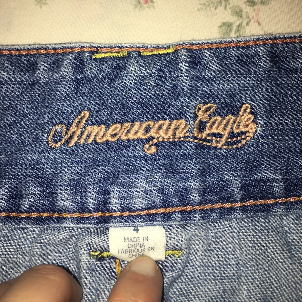 American Eagle Denim Mini Skirt - Picture 3 of 3